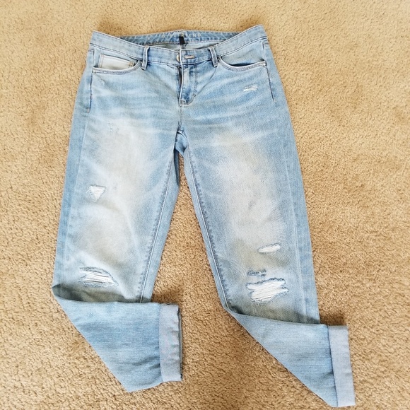White House Black Market Denim - WHBM Girlfriend Skinny Lightwash Jeans